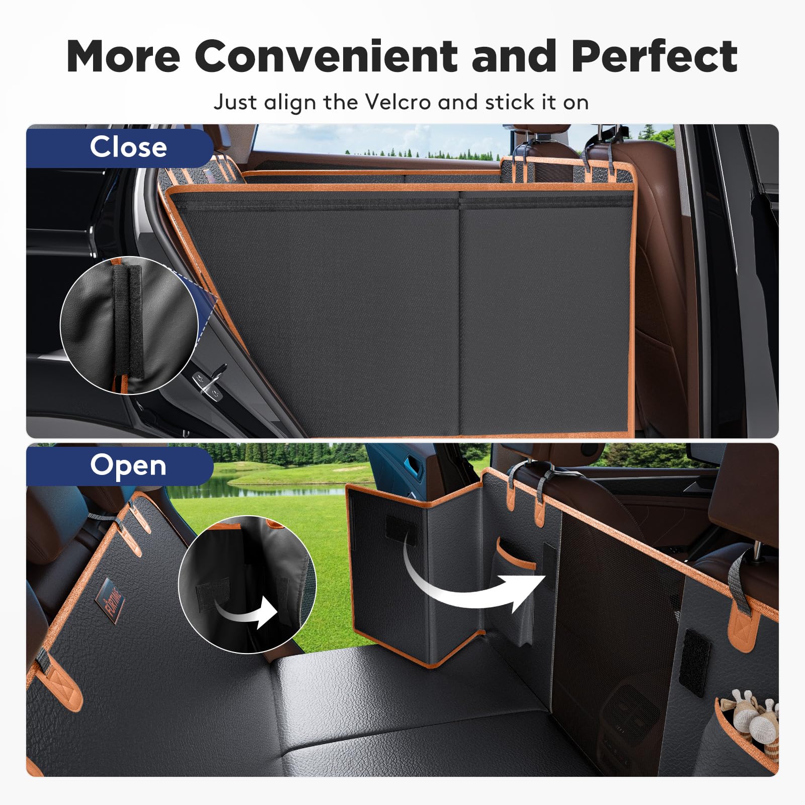 FURTIME sturdy frame with bottom plates supports up to 400 lbs.
