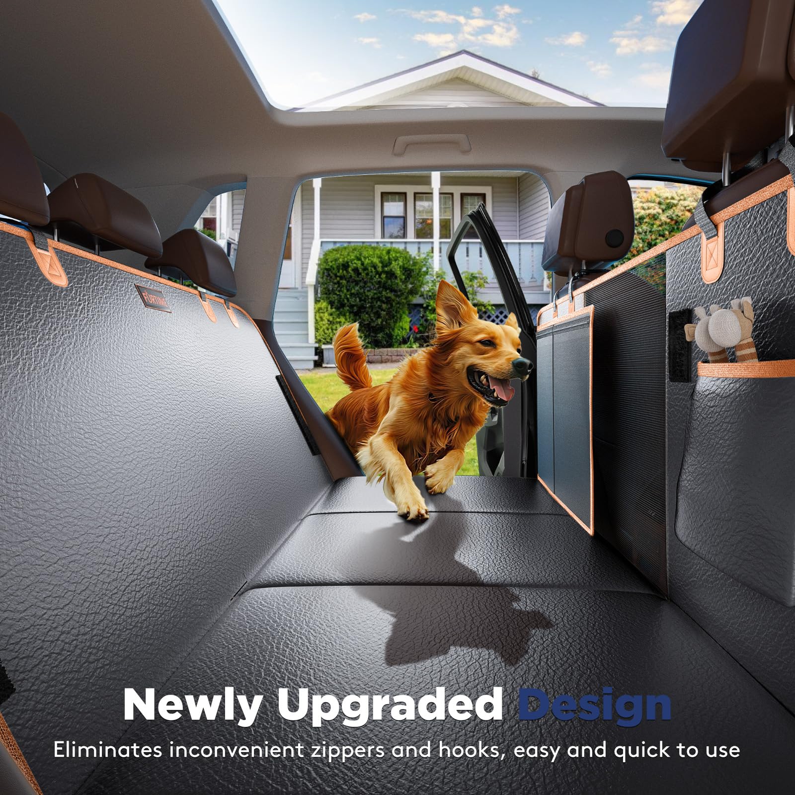FURTIME supports up to 400 lbs for multiple dogs securely.
