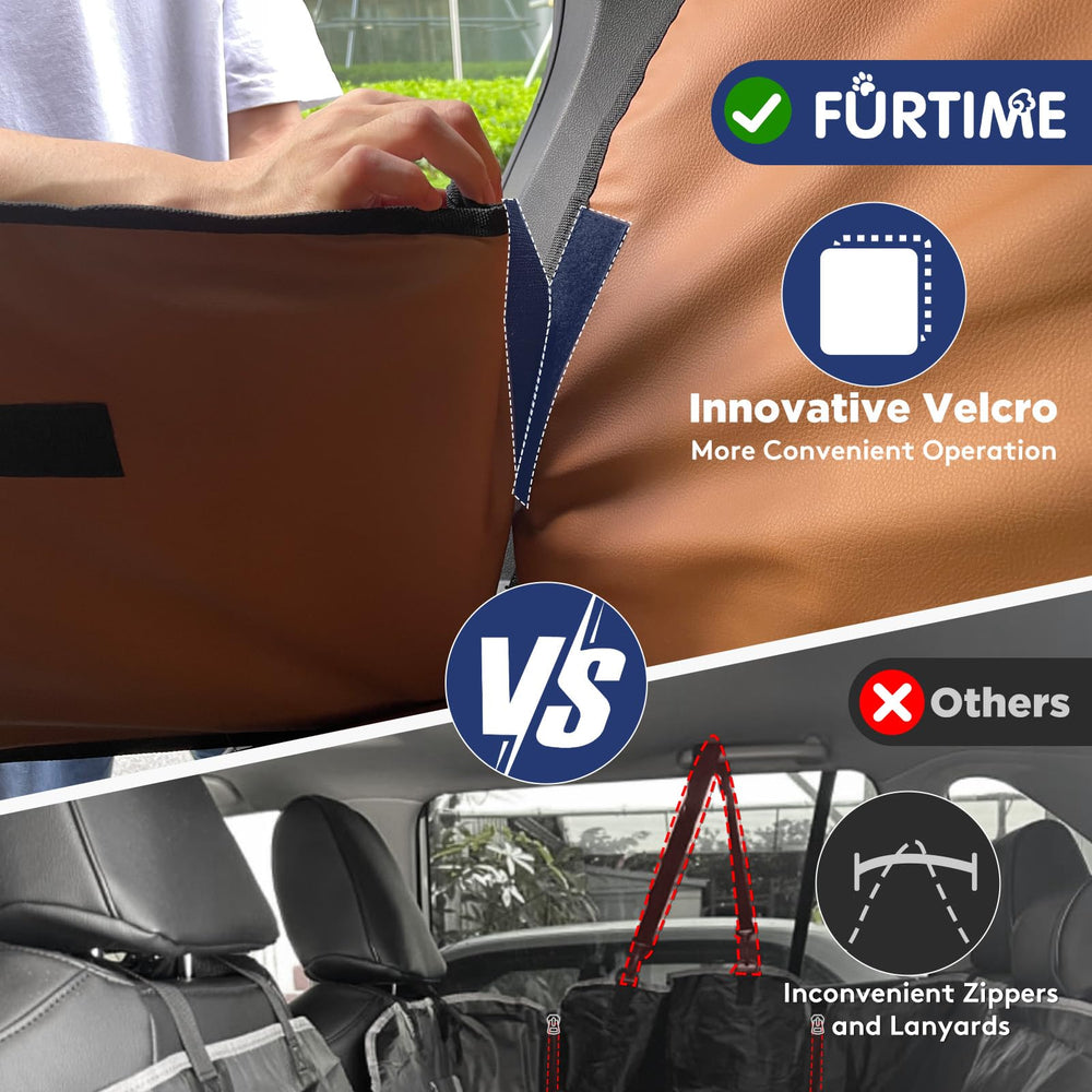 FURTIME travel-ready design supports relaxing trips with pets.