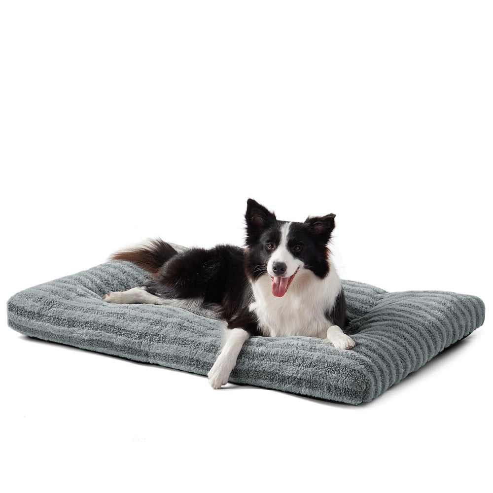 FURTIME washable dog bed large soft surface offers cozy naps
