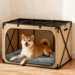 FURTIME anti-slip bottom detail on large dog bed for secure placement