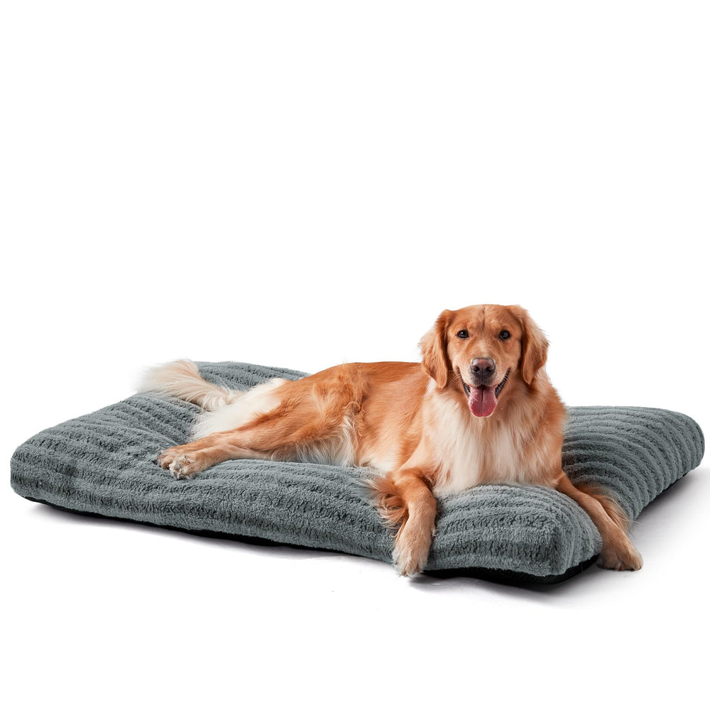 FURTIME washable XL dog bed outer view with plush fabric for cozy naps