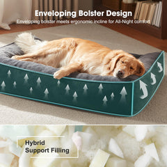 FURTIME XXL bed with removable cover, easy cleaning after playtime.