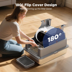 FURTIME XXXL leak-proof lock for minimal spills and clean floors