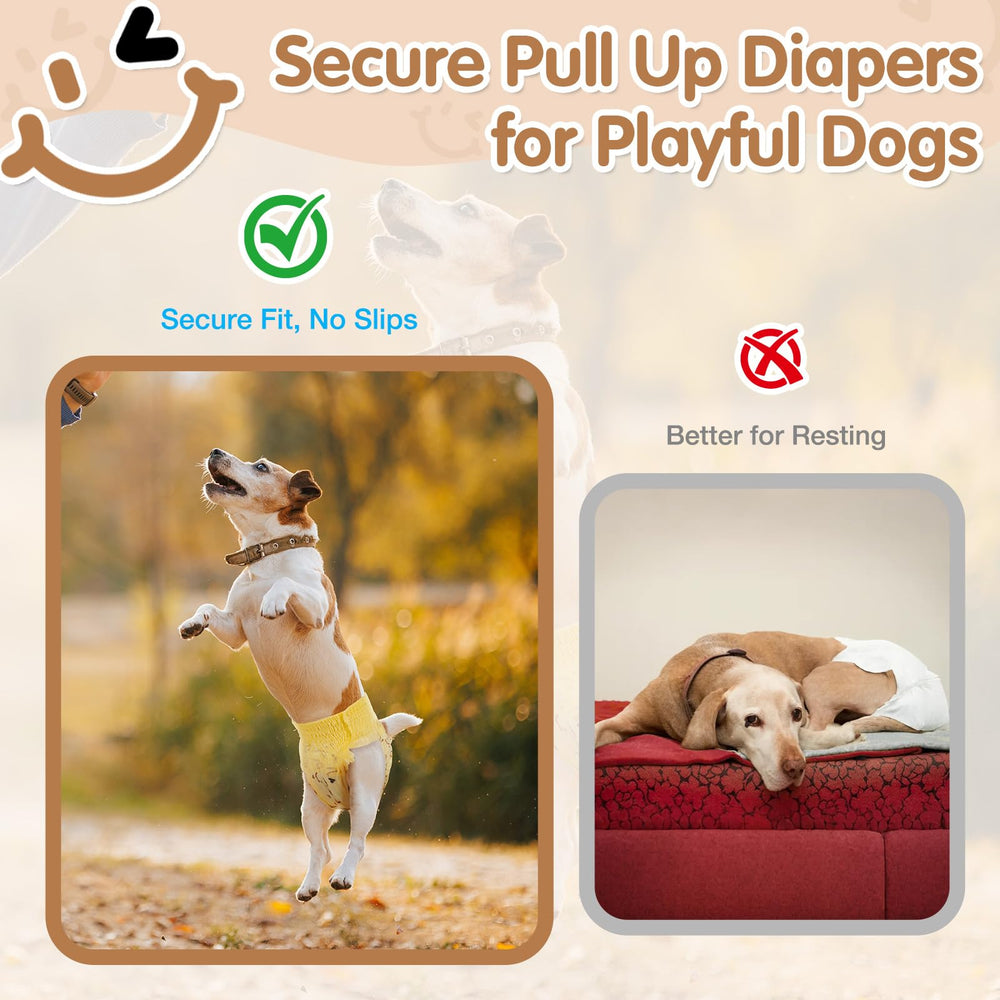 FurVeluxia diaper with high absorbency and leak protection for all-day moisture control