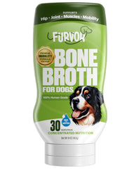 Furvor Beef Mobility Bone Broth label close-up highlighting joint-support ingredients