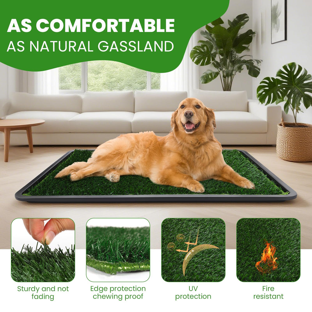 FURWEY chew-resistant hemmed edge withstands playful gnawing for durability.