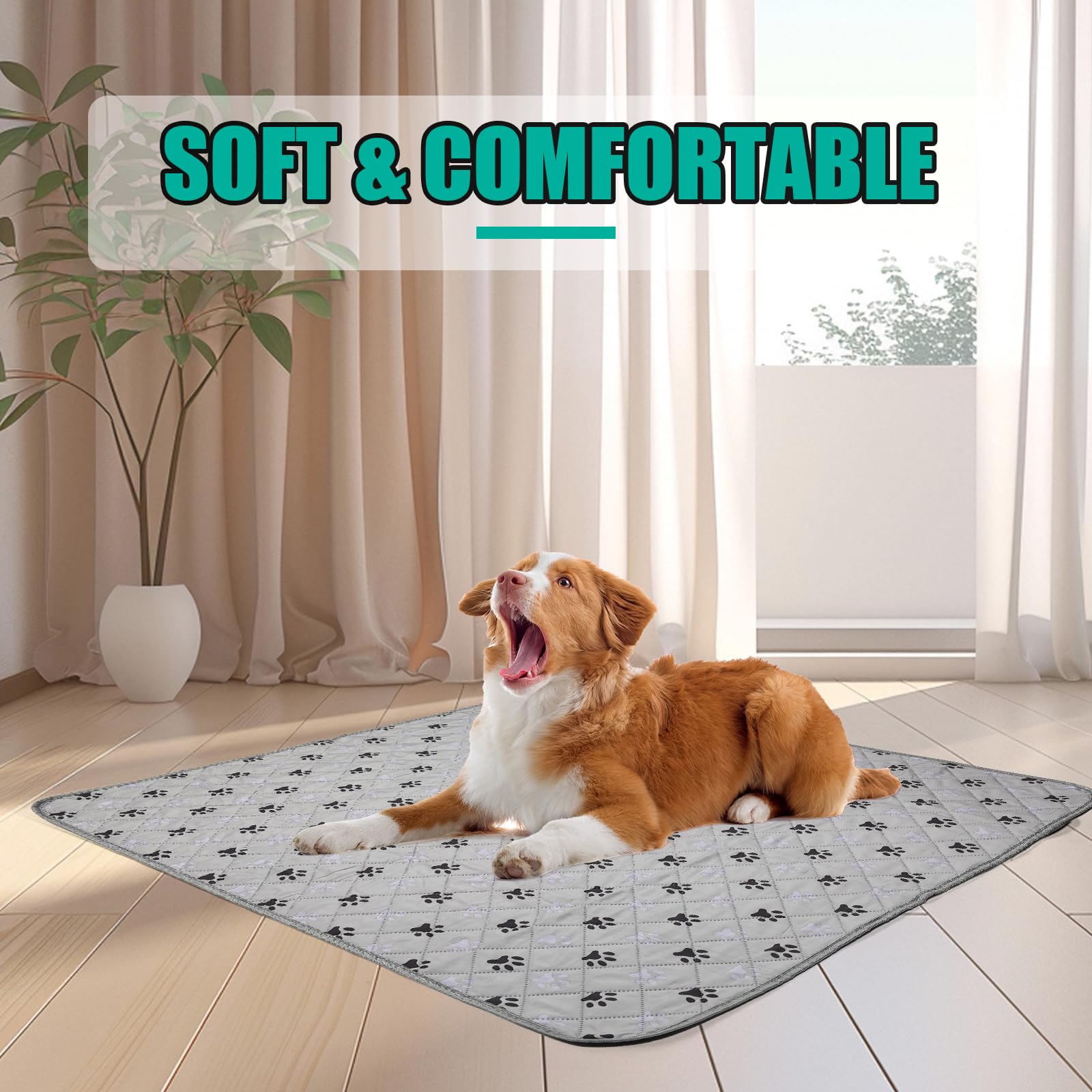 FURWEY outer soft layer and 4-layer design for comfort.