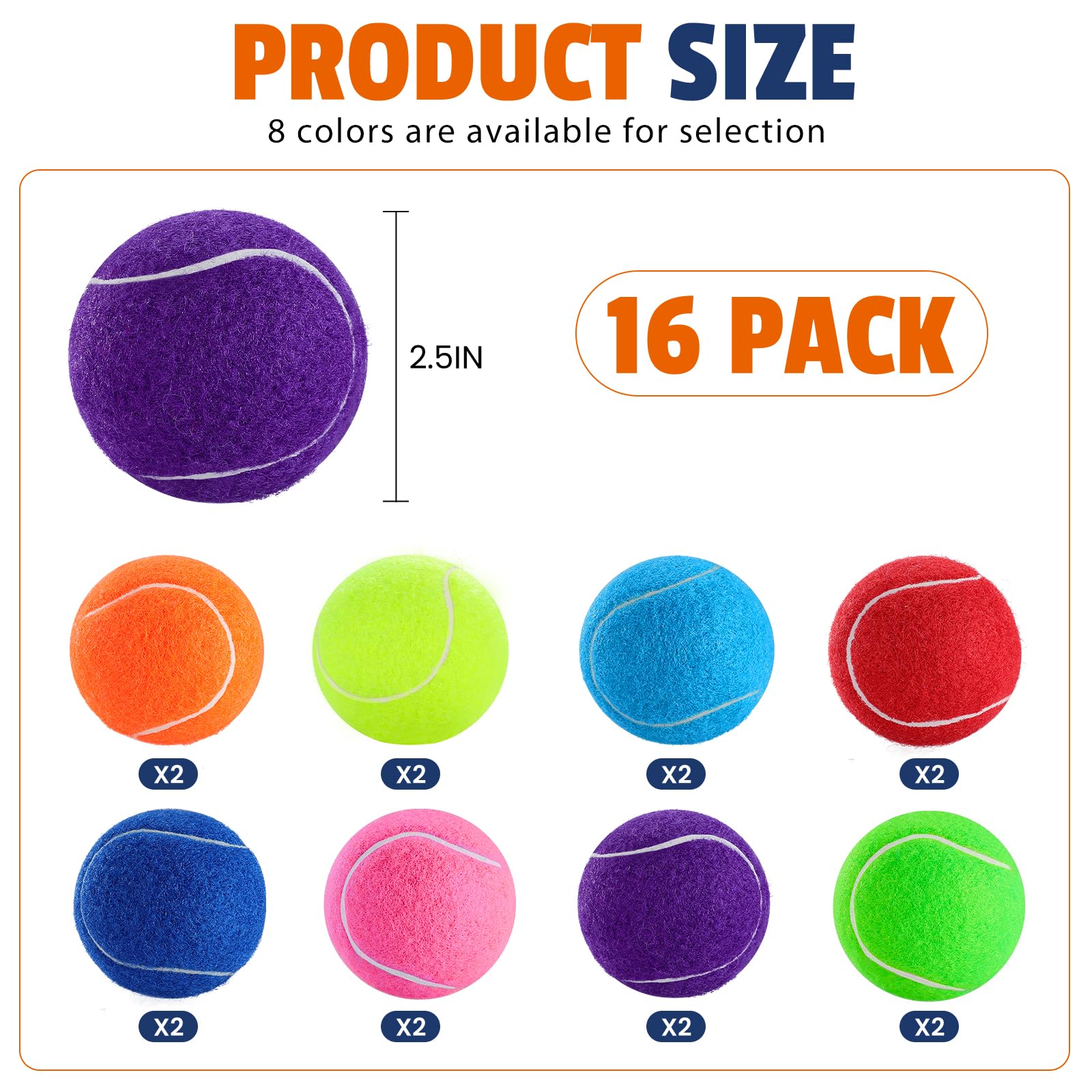 FURWEY bright colors aid visibility for easy retrieval during outdoor play