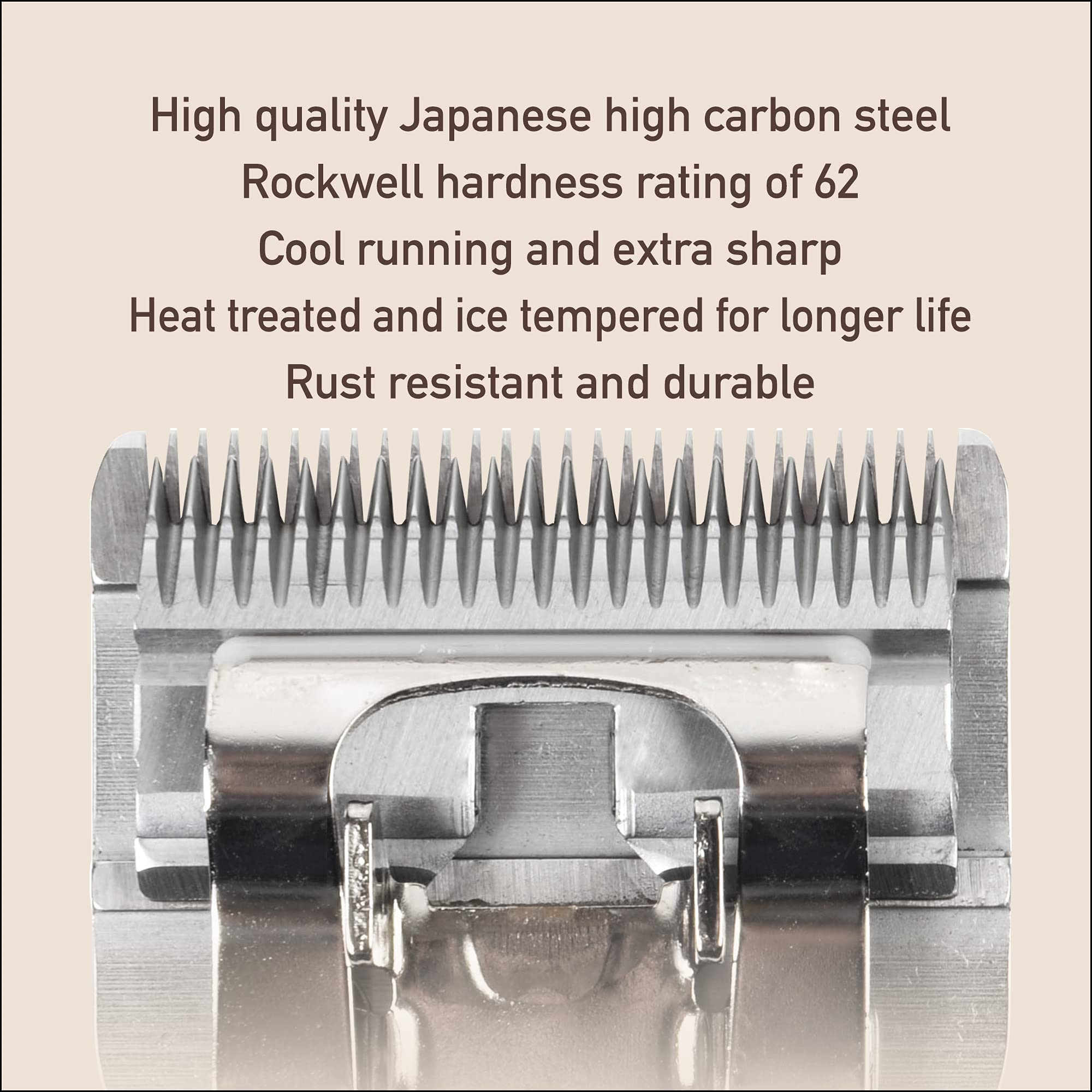 FURZONE 7F blade compatibility across Andis, Oster and Wahl A5 clippers