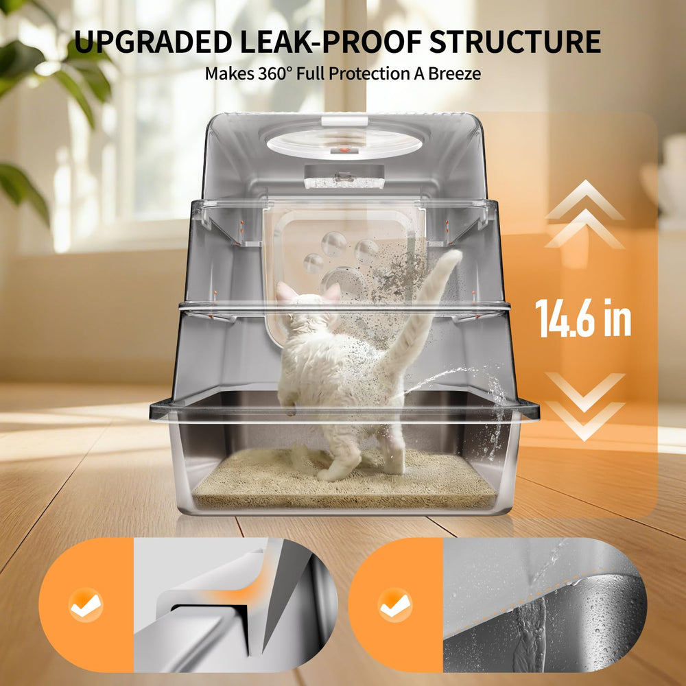 Fusblom carbon filter odor-lock neutralizes smells inside the box