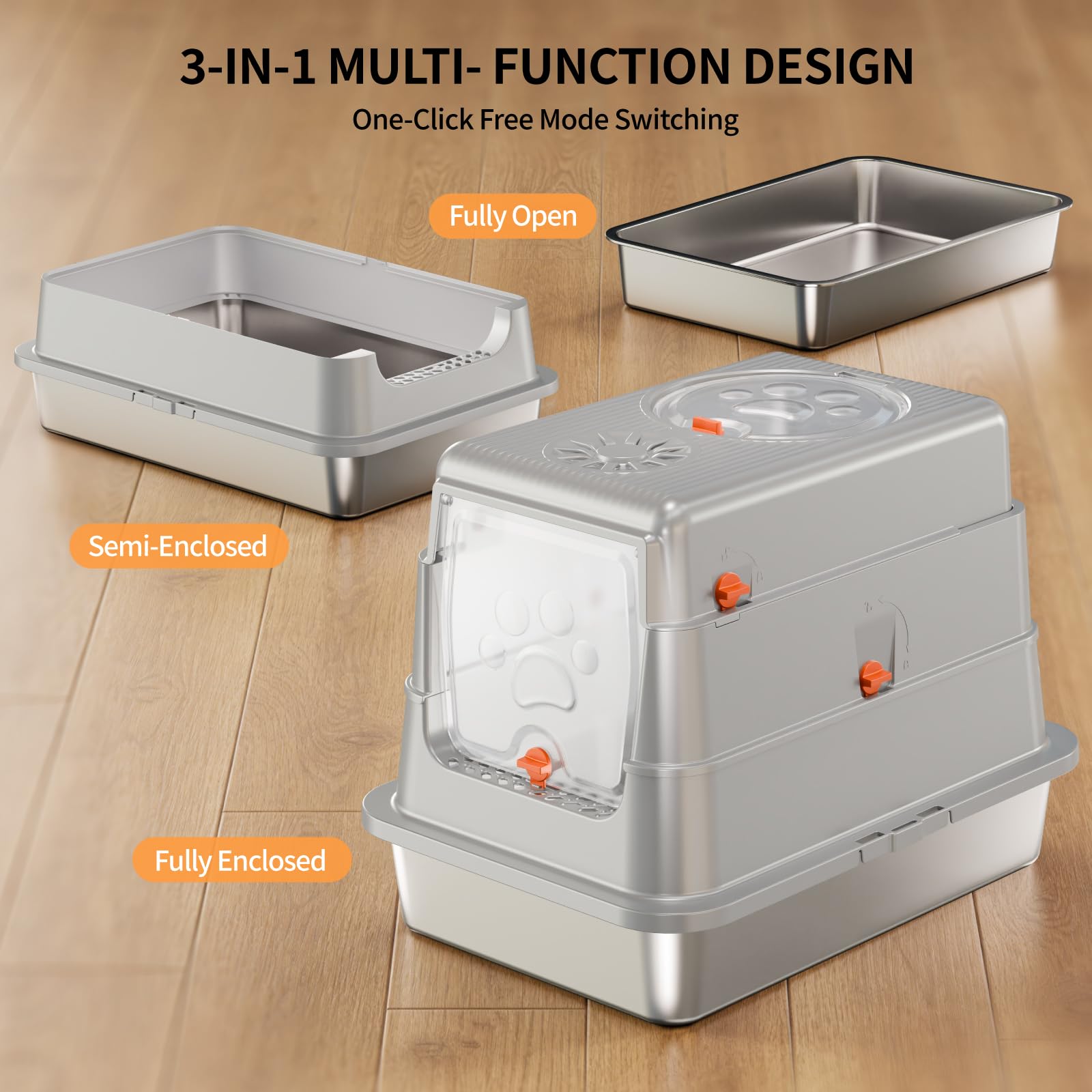 Fusblom fully enclosed odor-lock design helps keep home fresh