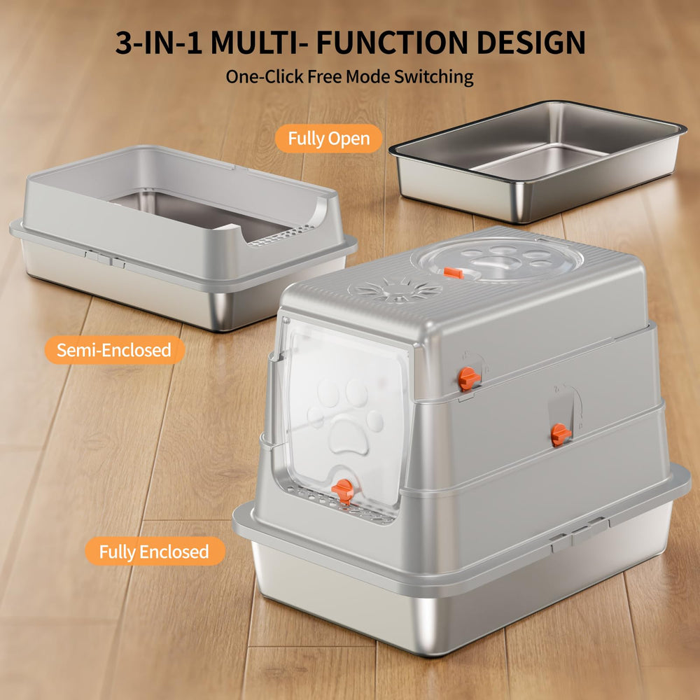 Fusblom fully enclosed odor-lock design helps keep home fresh