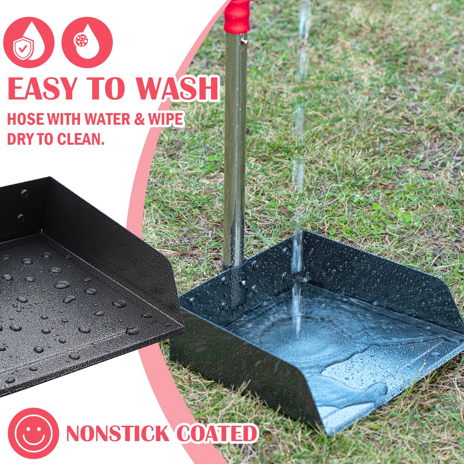 FUSBUNTY easy-clean design; hose down after use.