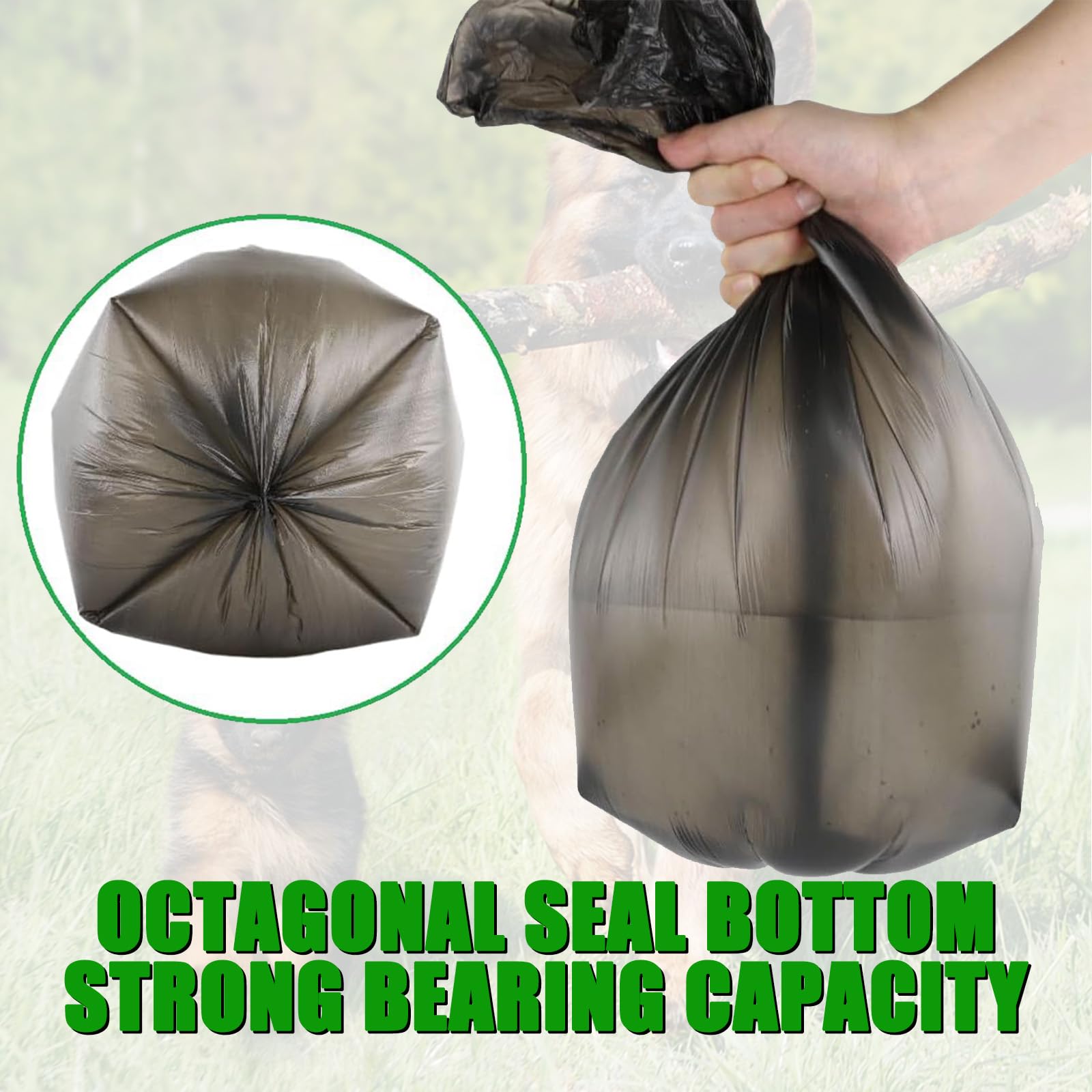 FUSBUNTY bags simplify outdoor cleanup on walks or park trips.