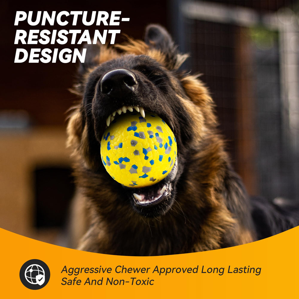 FUSOTO dog ball made of E-TPU material, durable and lightweight