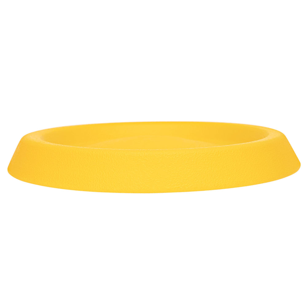 FUSOTO Dog Discs Toy bright yellow for easy park visibility