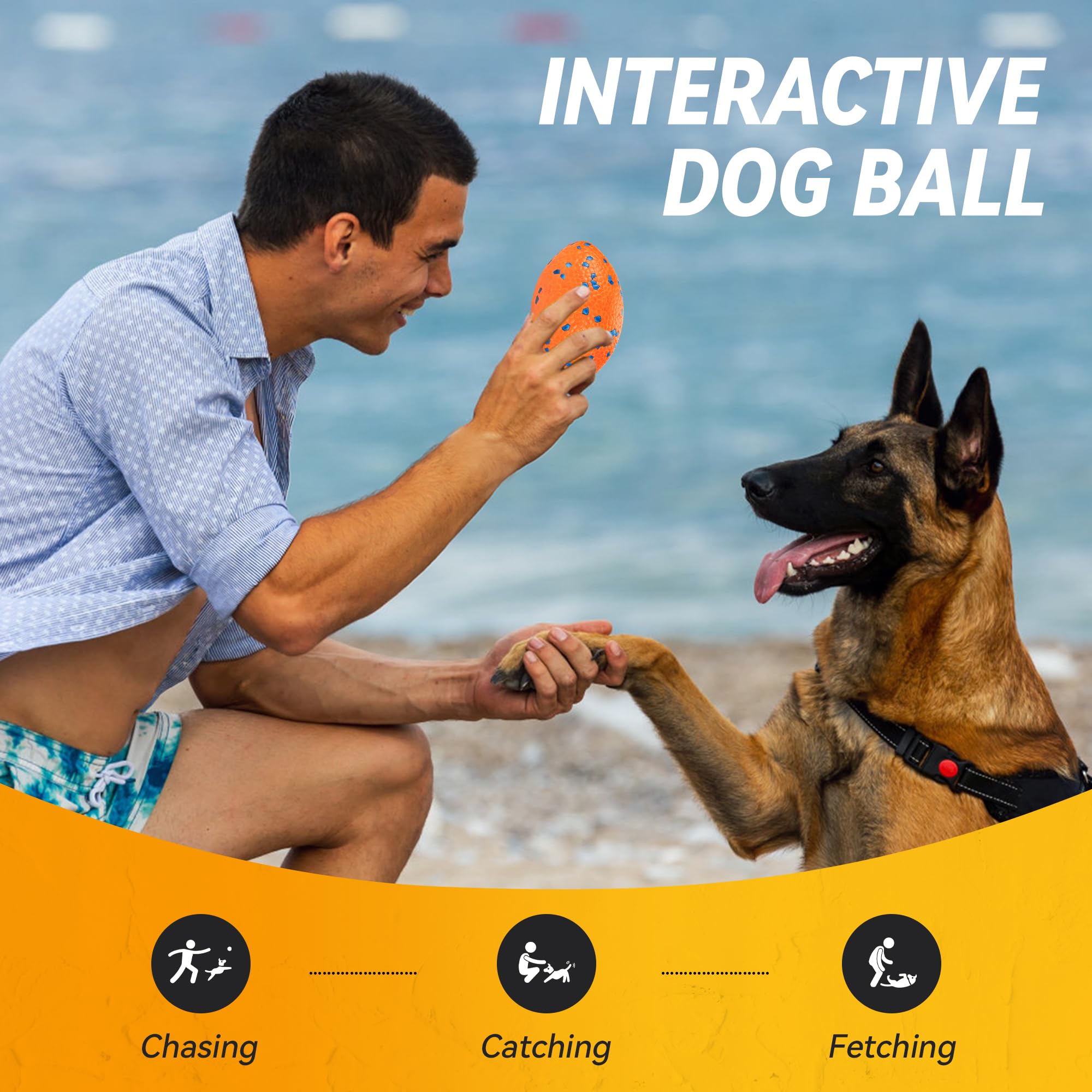 FUSOTO lightweight 4-ounce ball for easy tossing