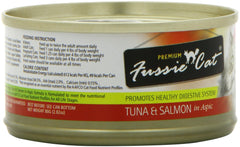 Fussie Cat first-ingredient tuna-aspic can emphasizes high-protein meals