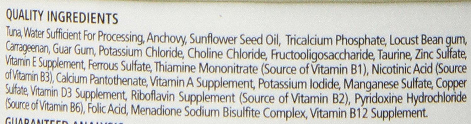 Grain-free Fussie Cat formula with DHA highlighted in packaging image.
