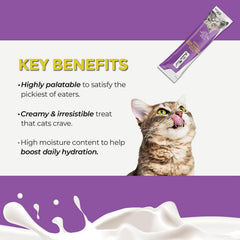 Fussie Cat grain-free treats packaging for sensitive stomachs