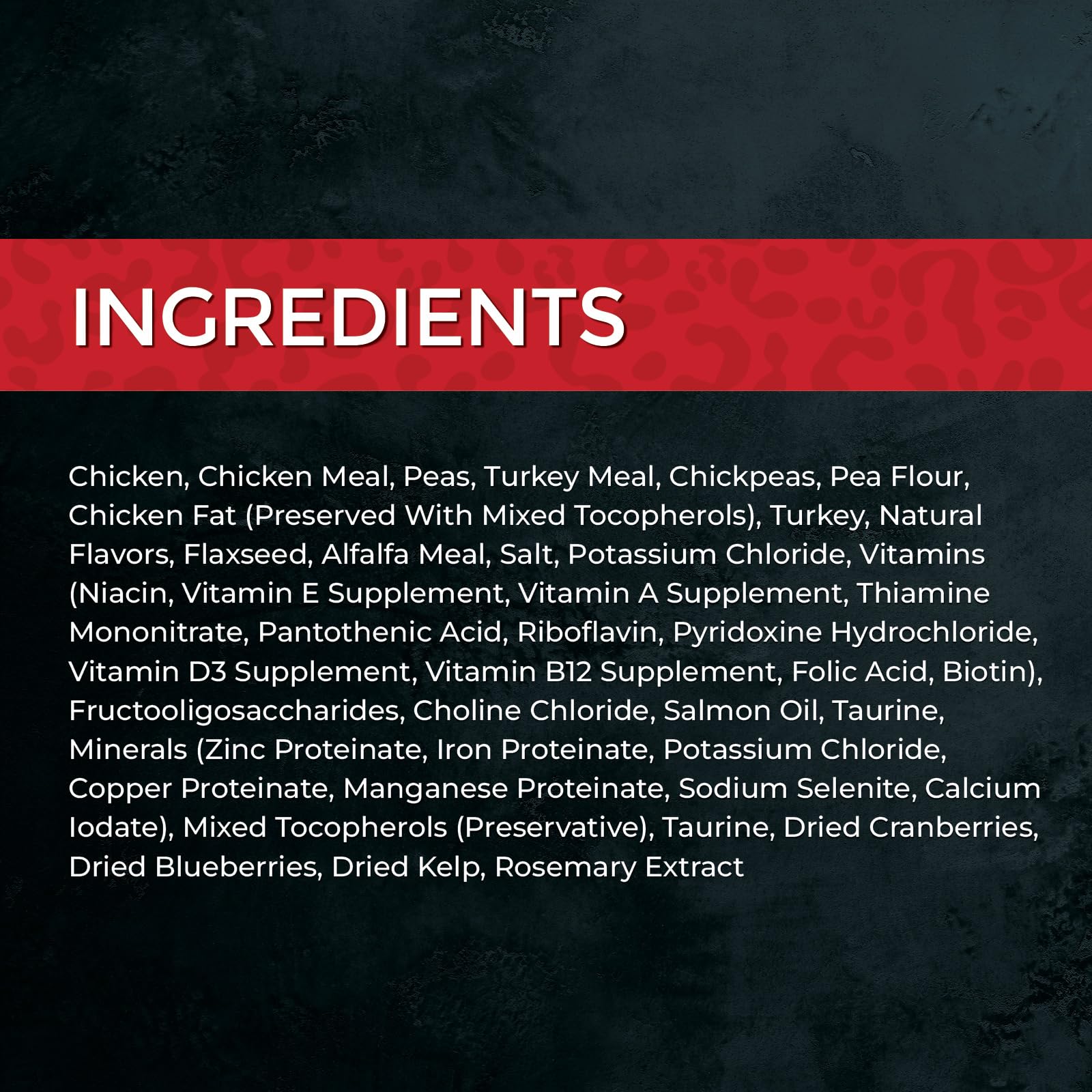 Fussie Cat Market Fresh safety-label featuring guaranteed quality and manufacturing standards.
