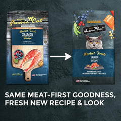 Fussie Cat Market Fresh Salmon Recipe bowl sample showing inviting texture