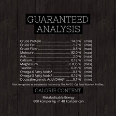 Close-up of tuna first ingredient, highlighting high-protein palatability for everyday meals.