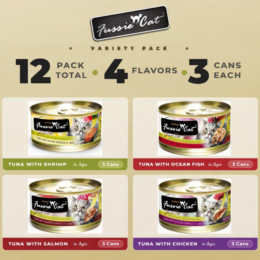 Serving bowl with Fussie Cat Premium wet food ready to eat