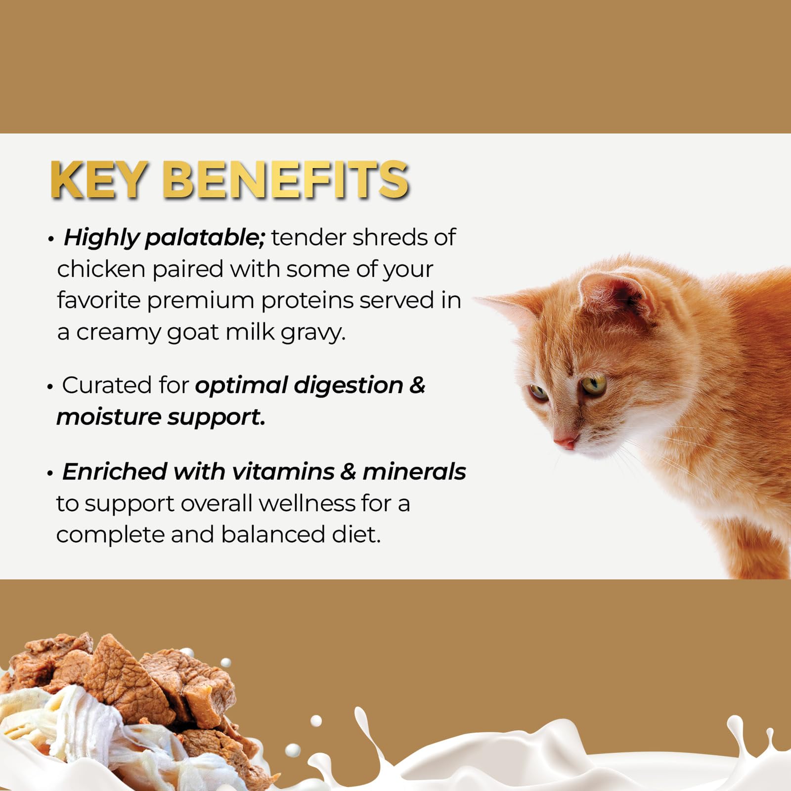 Fussie Cat three flavor pack label signaling diverse options for cats.