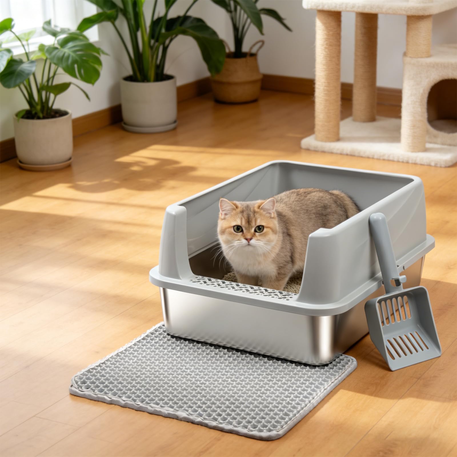 FUTAM anti-leak lip design directs urine into the pan
