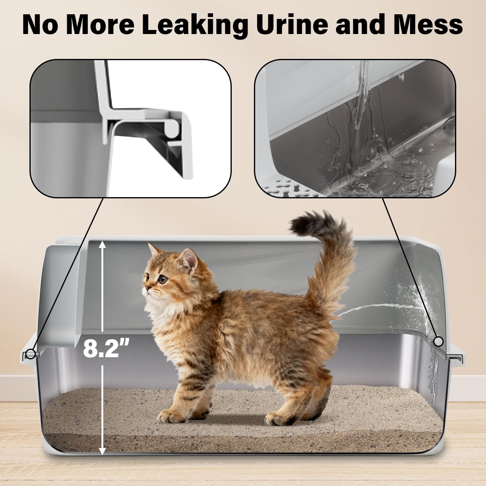 FUTAM scoop included for quick, mess-free cleaning