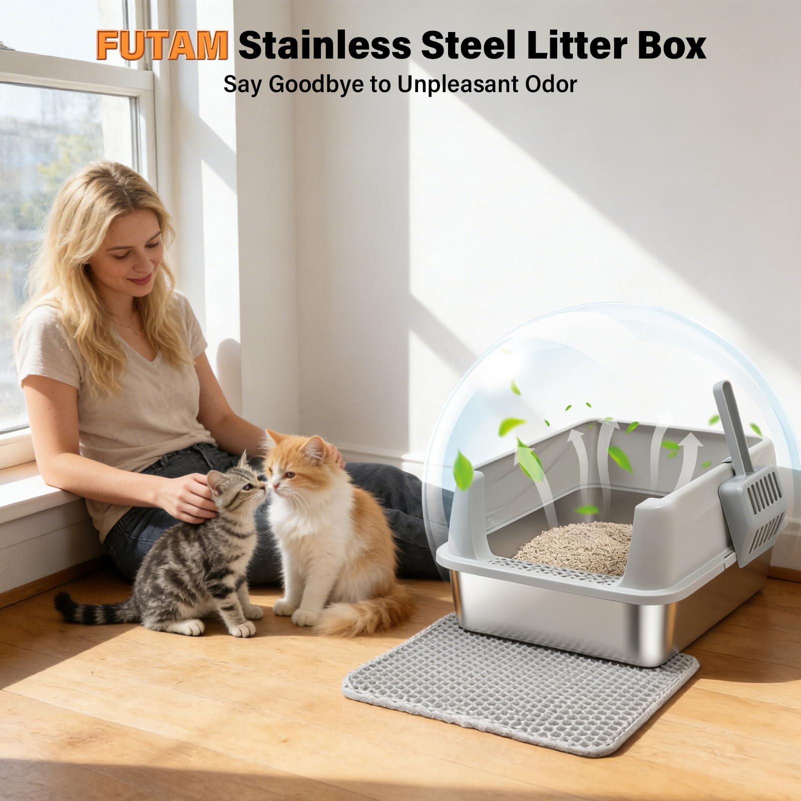 FUTAM 18L capacity supports longer use between cleanings