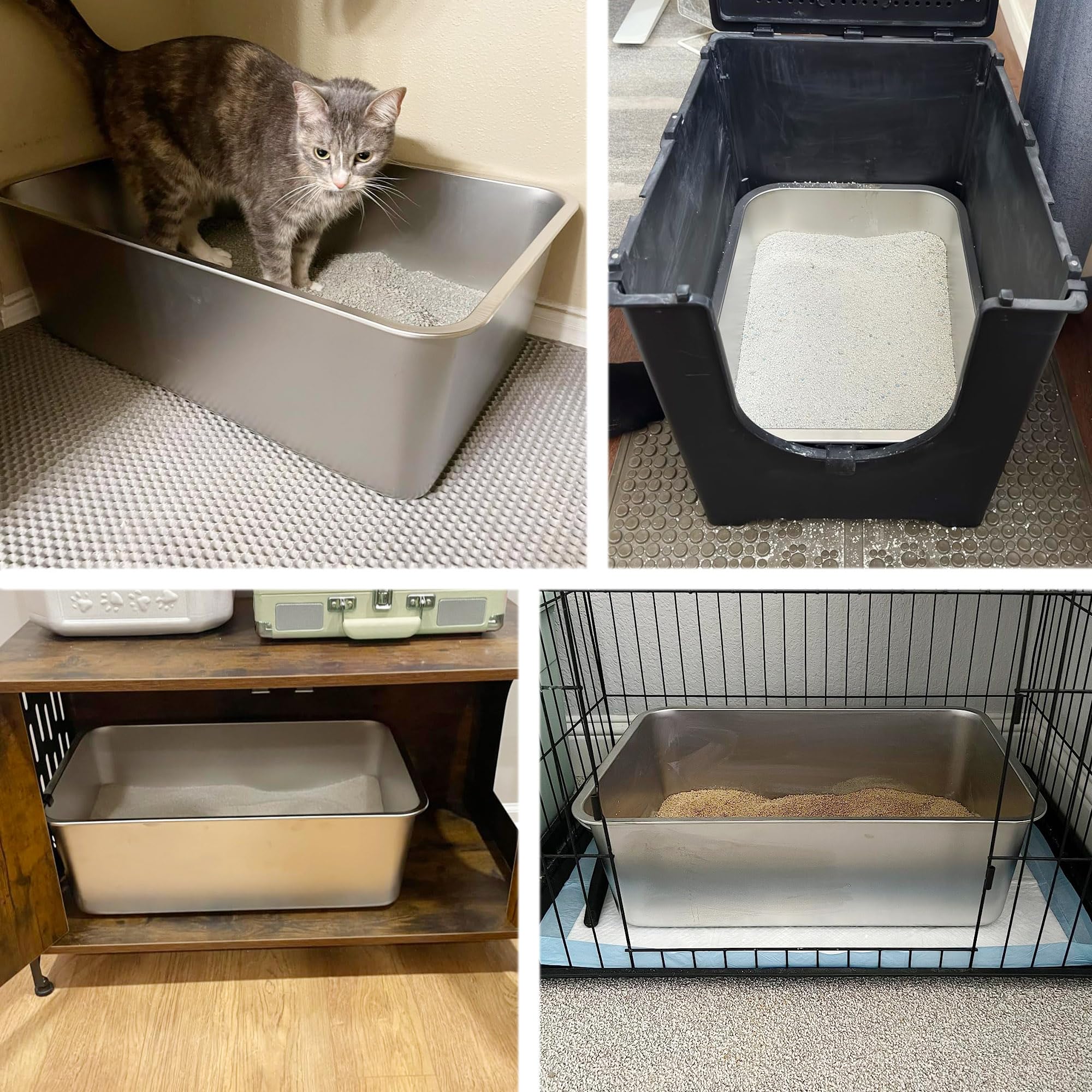 FUTAM rounded corners provide safe, pet-friendly design for households.