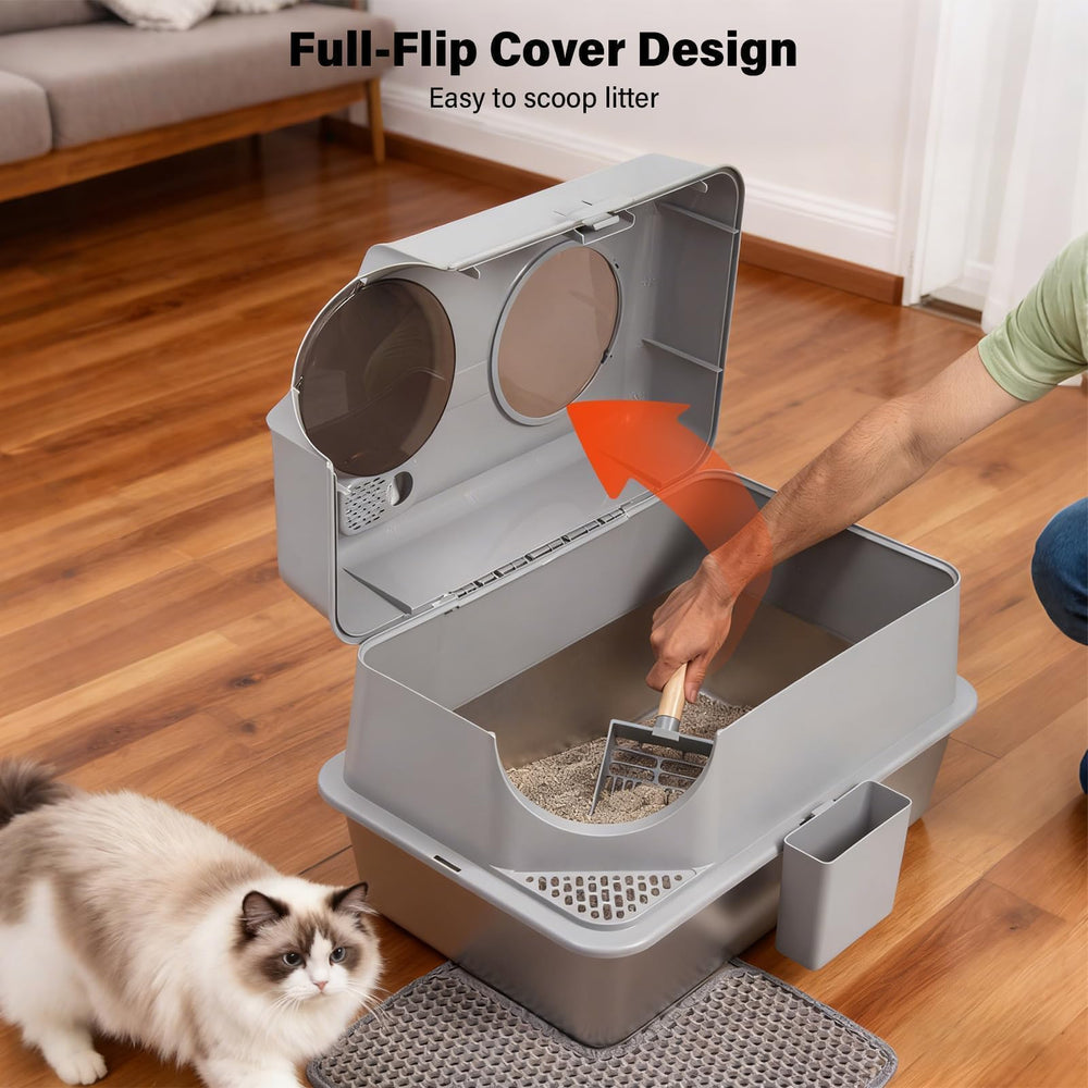 Durable stainless steel pan resists scratches and odors over time.