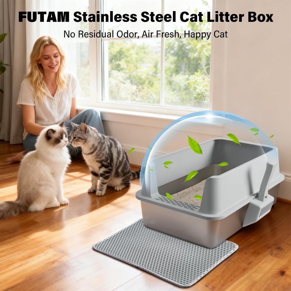 FUTAM open-top design enables fast scooping and quick daily maintenance.