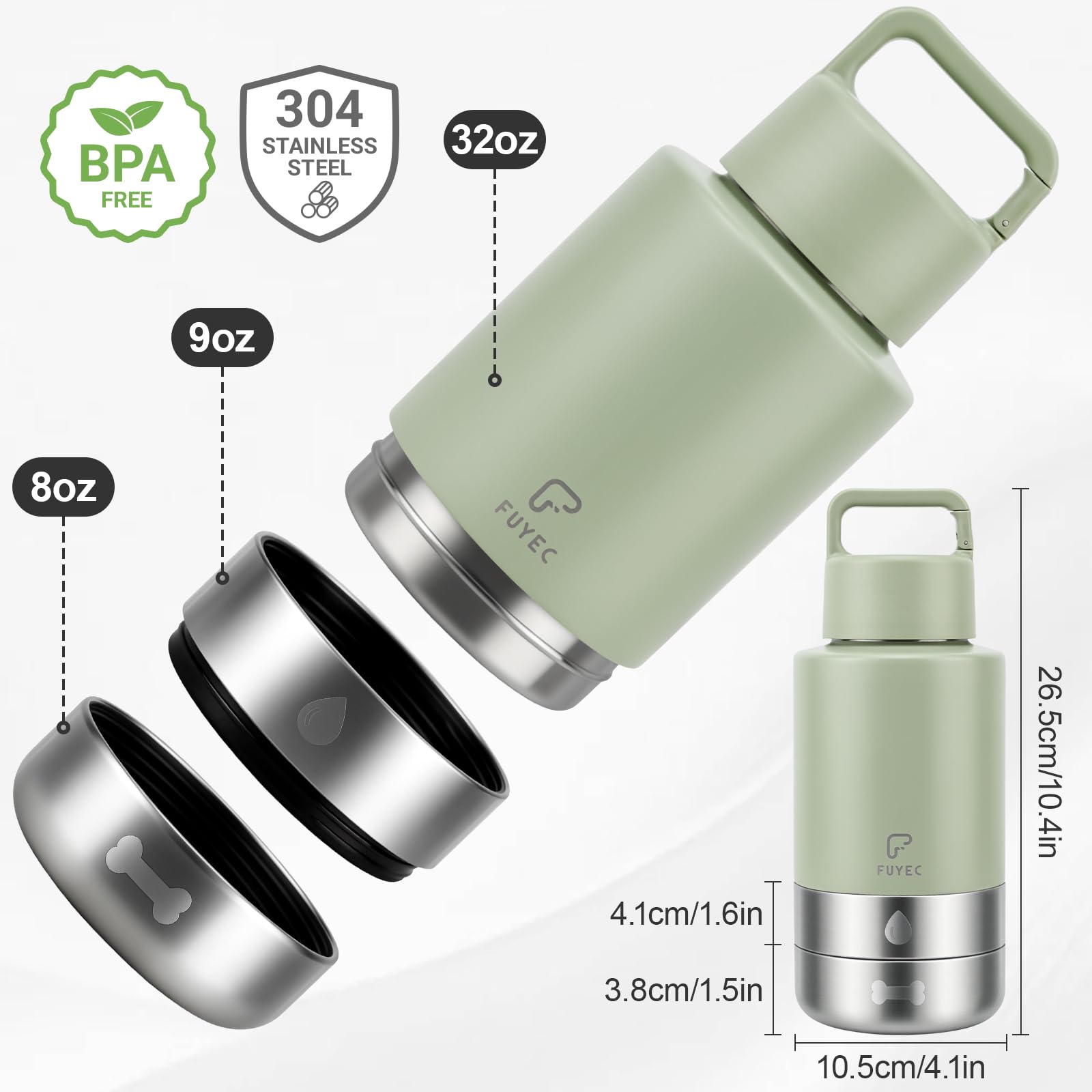 FUYEC stylish dog mom and dog dad designs make a thoughtful gift.