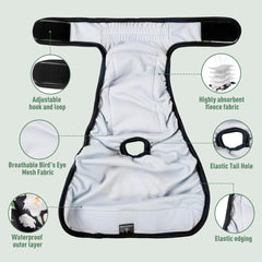 Fuz Bigaza built-in absorbent pad adds leakage protection.