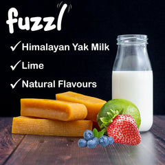 Fuzzl Yak Chews close-up texture shows hearty, long-lasting chew.