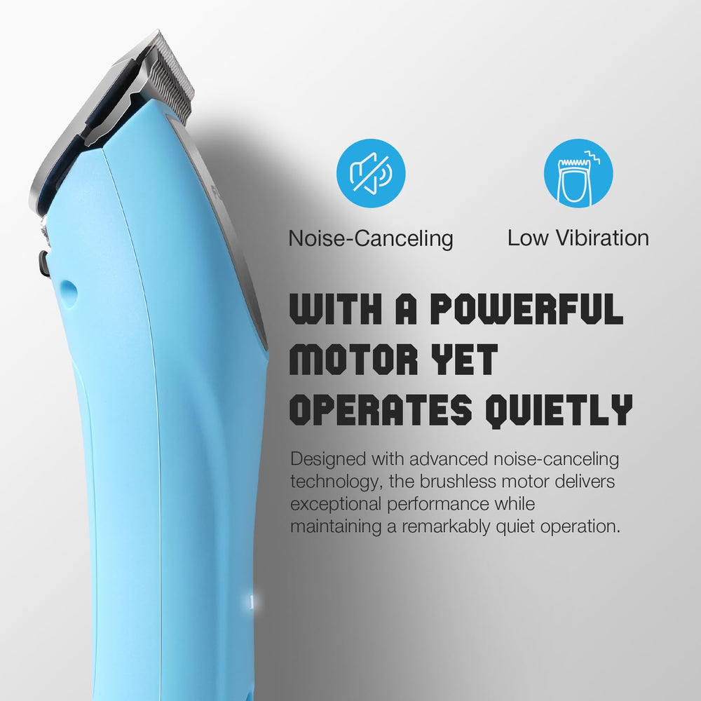 FuzzyFix 14-in-1 grooming kit with metal attachment combs for versatile trimming.