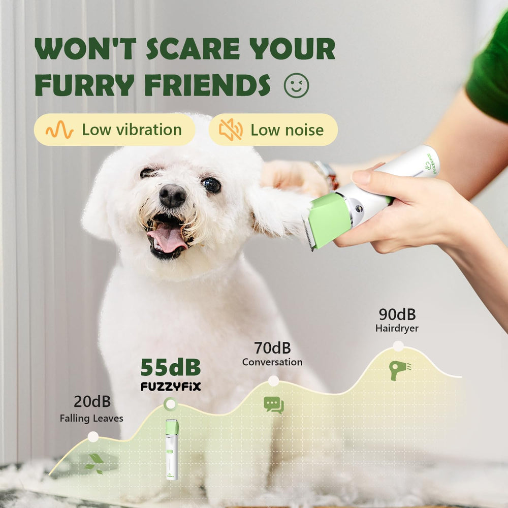 FuzzyFix 4 in 1 blades for feet, face, body, and nails