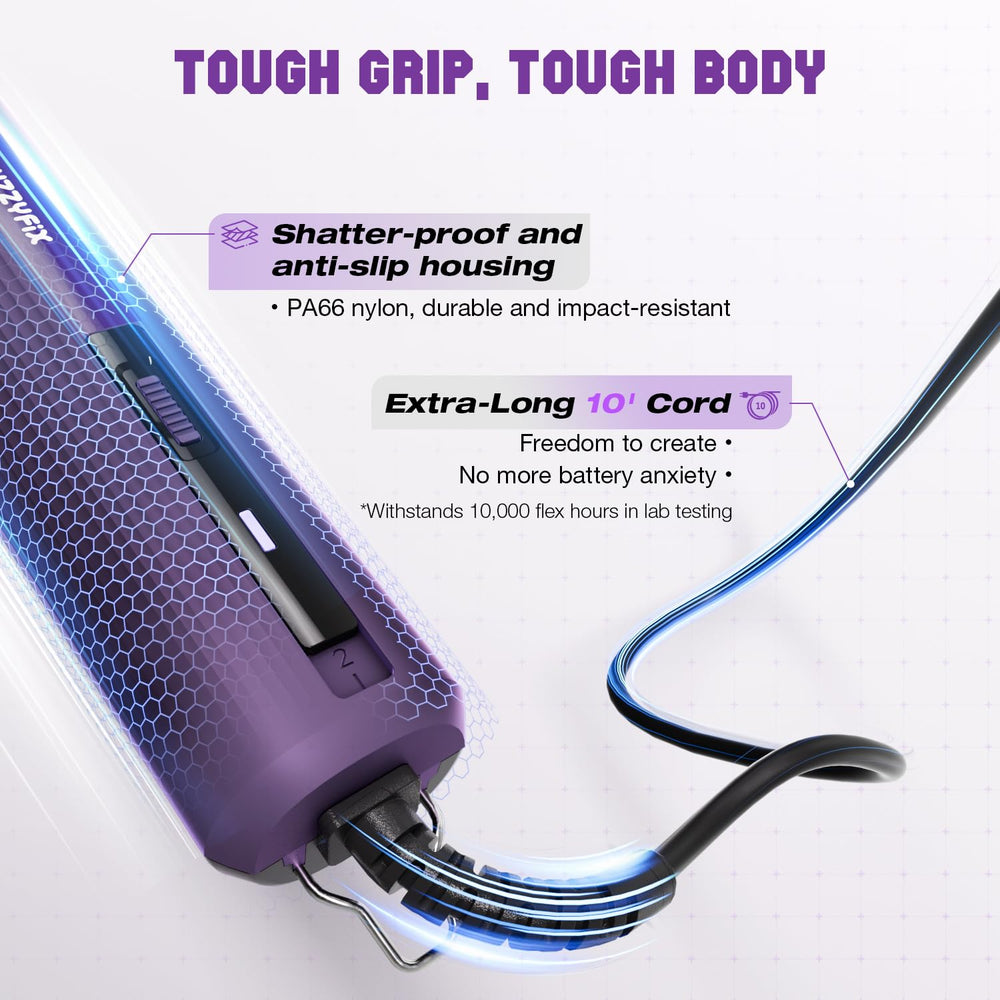 FuzzyFix AmpFix low-noise operation keeps pets calm during grooming