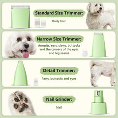 FuzzyFix nail grinder helps smooth paws safely