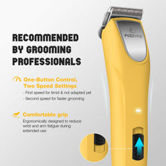 FuzzyFix stainless steel blades stay sharp and washable
