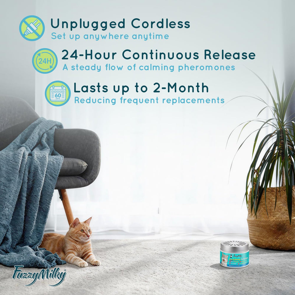 FuzzyMilky Diffuser Gel cordless for indoor and outdoor calming
