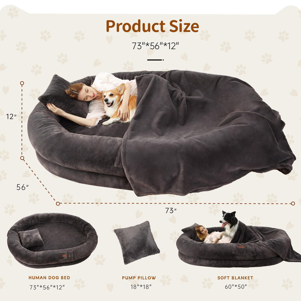 Non-slip PVC bottom keeps the bed stable on all floors