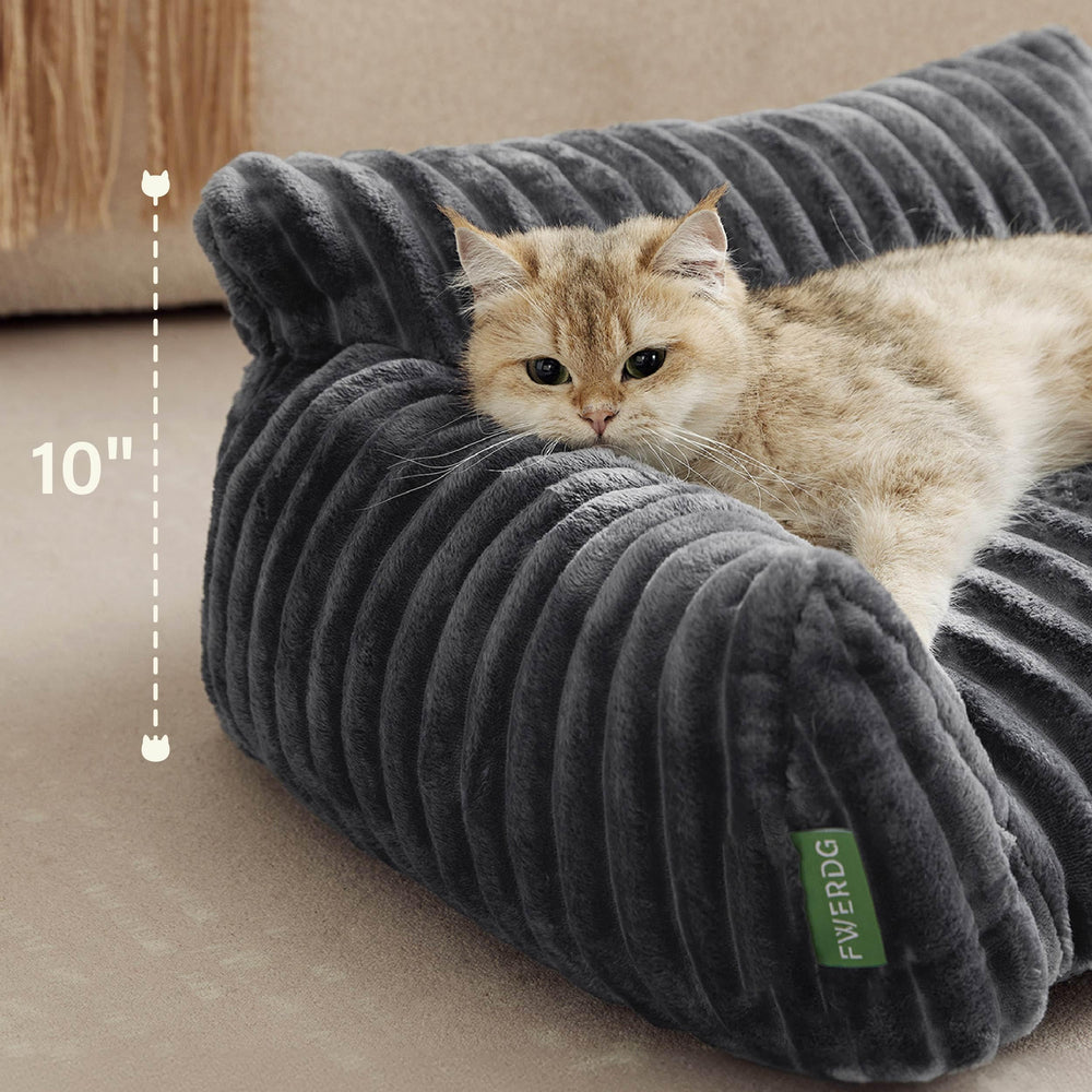 FWERDG Cute Couch Bed non slip bottom keeps bed in place