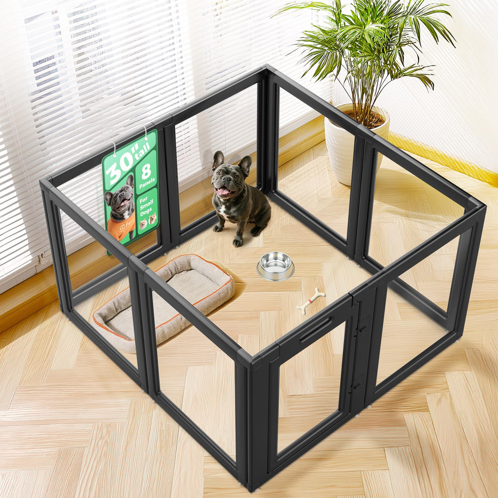 FXW AuraSpace removable divider door enables flexible two-dog zones.