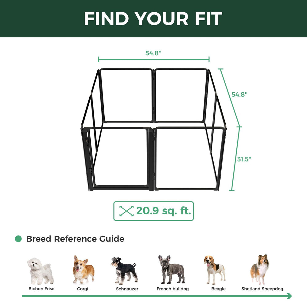 FXW AuraSpace Pro 32-inch height suitable for small and medium dogs