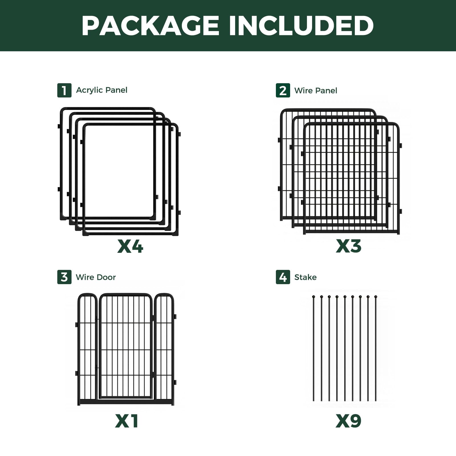 FXW AuraSpace Pro wipe-clean surfaces keep the pen tidy.